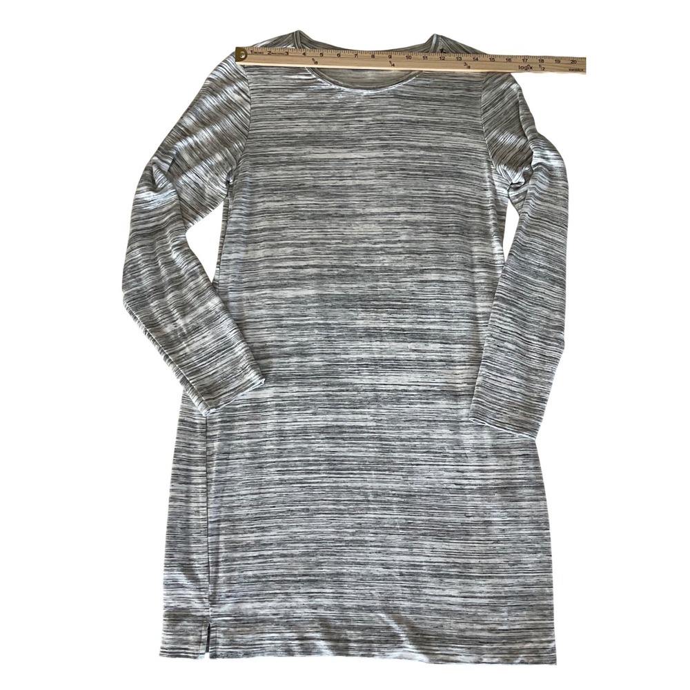 APT 9 Women's Striped‎ Long Sleeve Tunic Dress Size M
